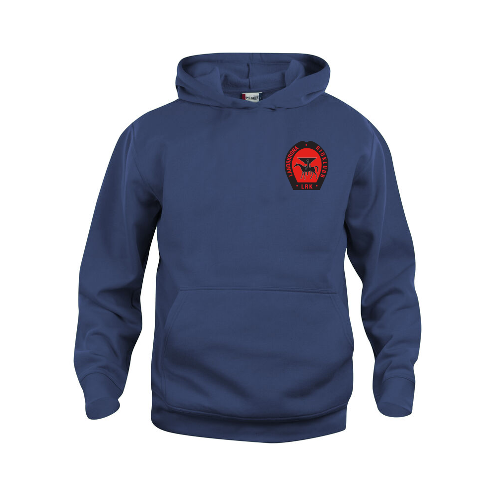 Basic Hoody JR Mörk Marin