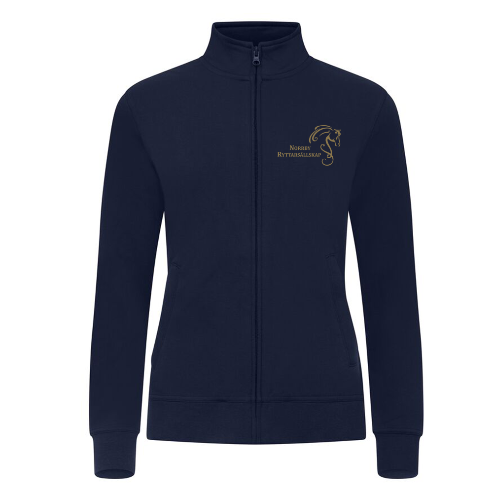 Basic Cardigan Dam Mörk Marin