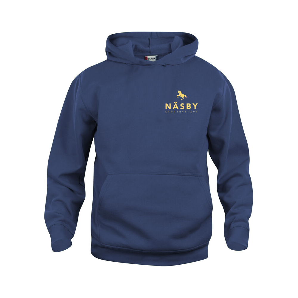 Basic Hoody JR Mörk Marin