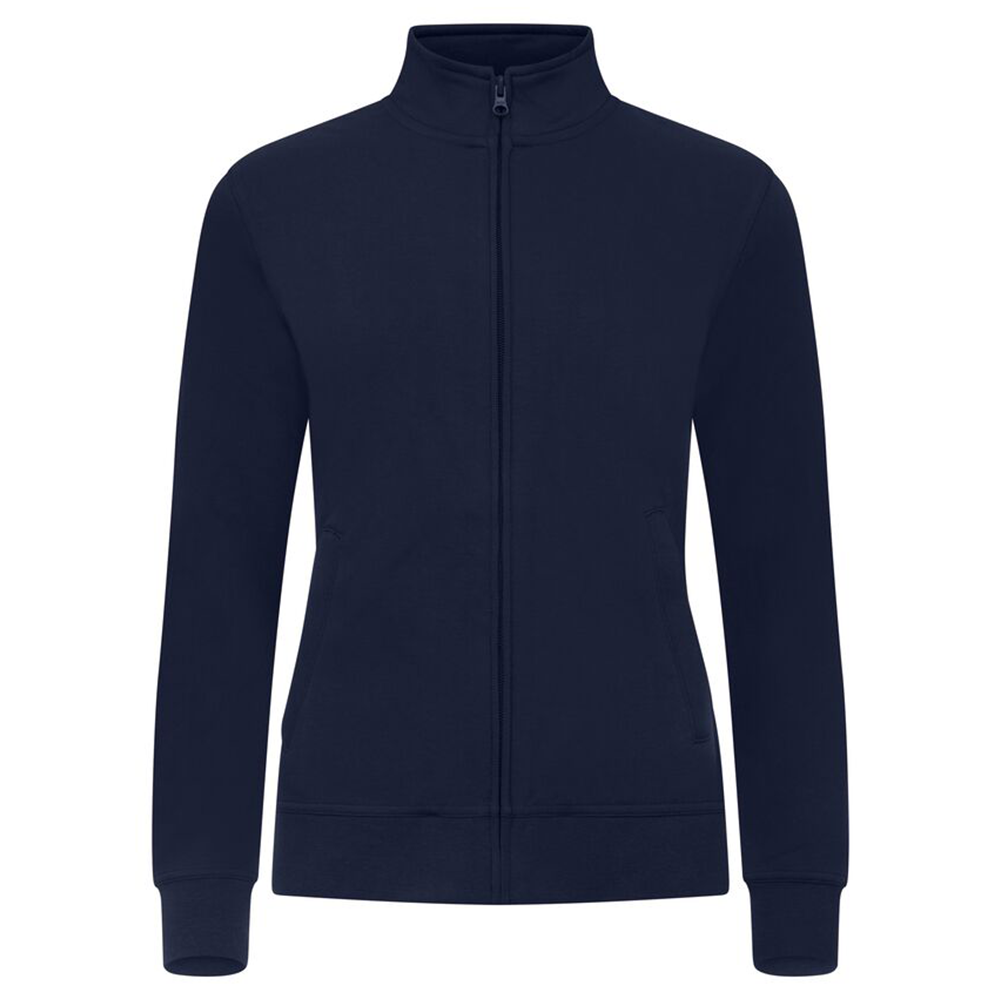 Basic Cardigan Dam Mörk Marin