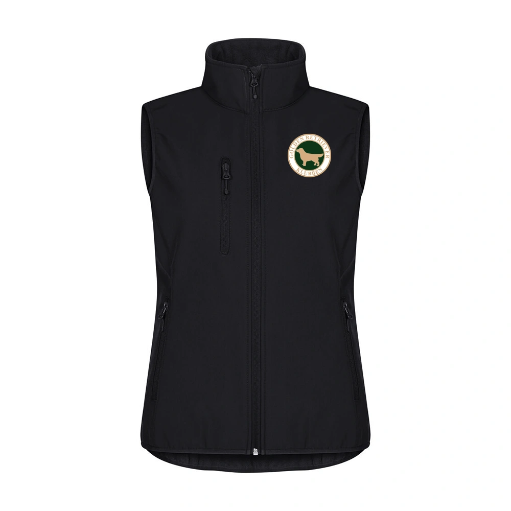 Classic Softshell Vest W Svart
