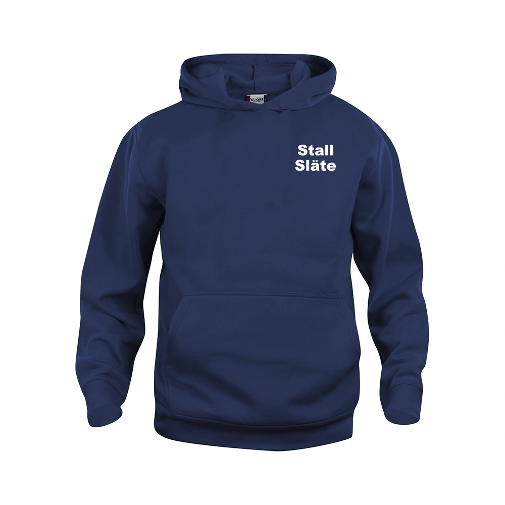 Basic Hoody JR Mörk Marin