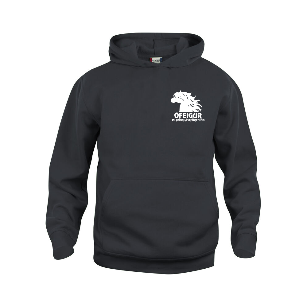 Basic Hoody JR Svart