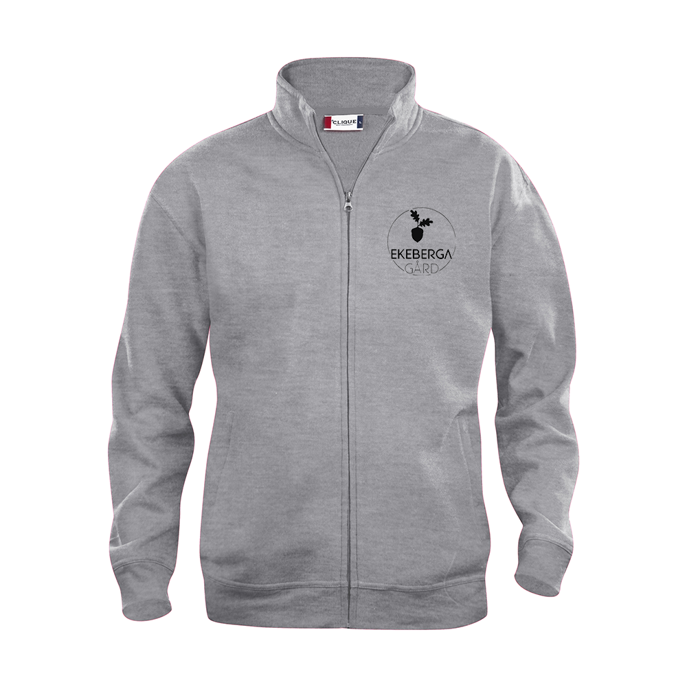 Basic Cardigan JR Gråmelerad