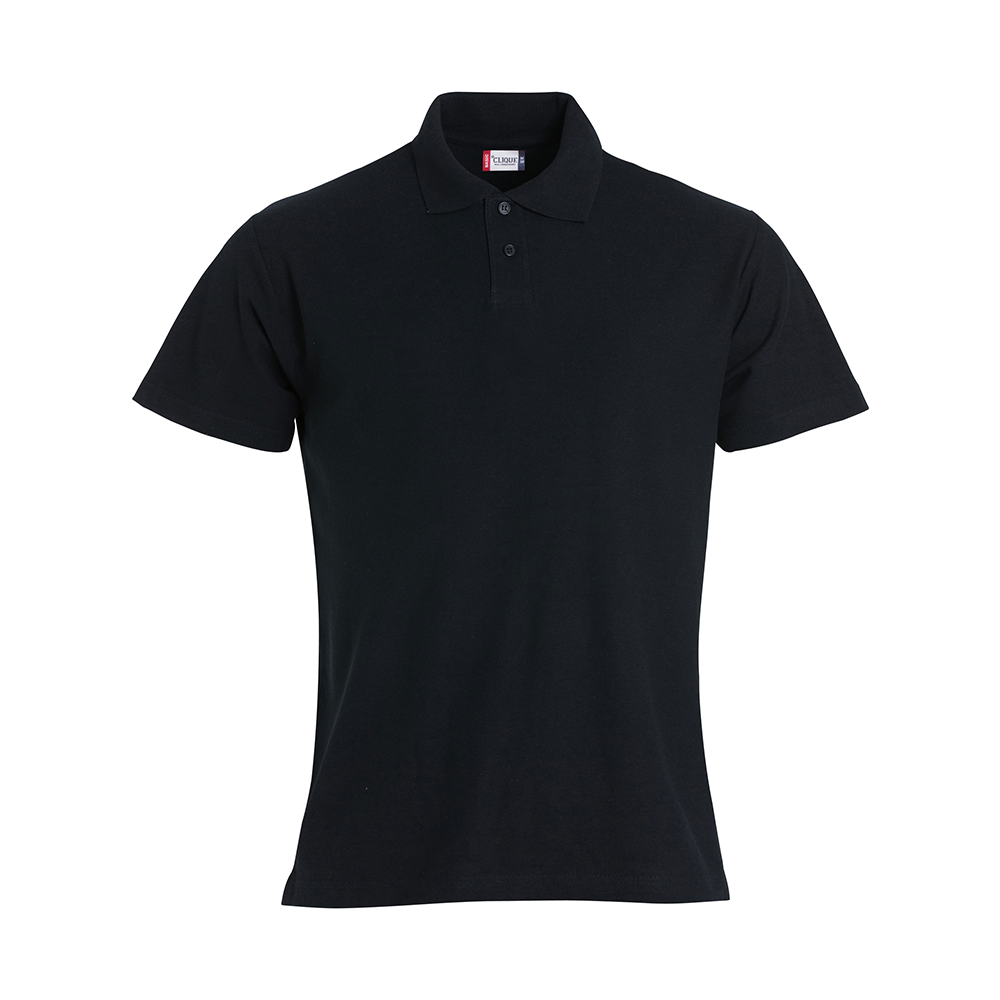 Basic Polo S/S Junior Svart