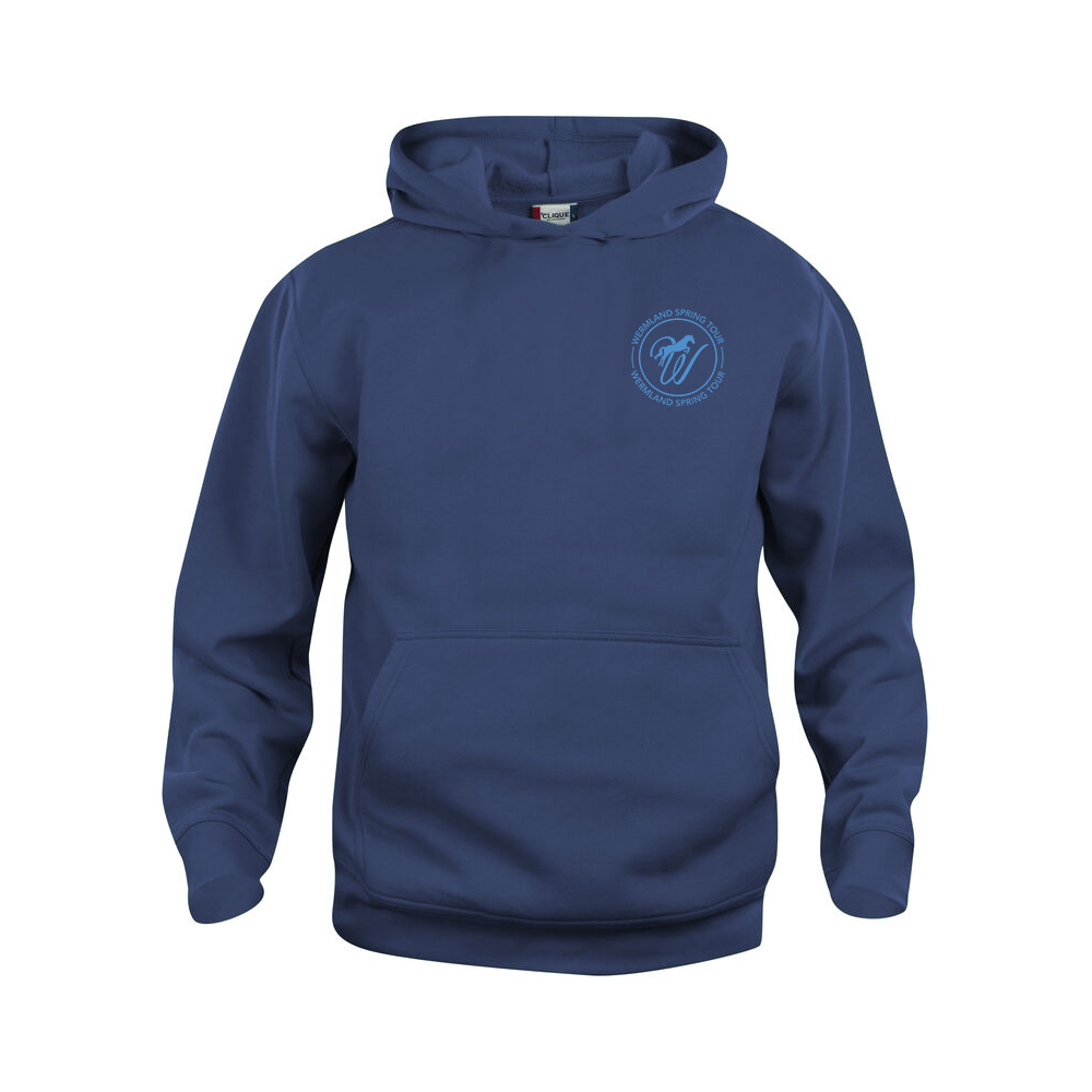 Basic Hoody JR Mörk Marin