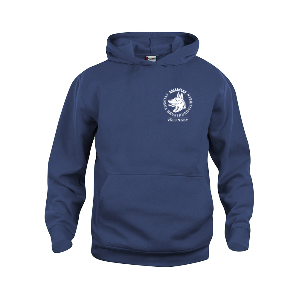Basic Hoody JR Mörk Marin