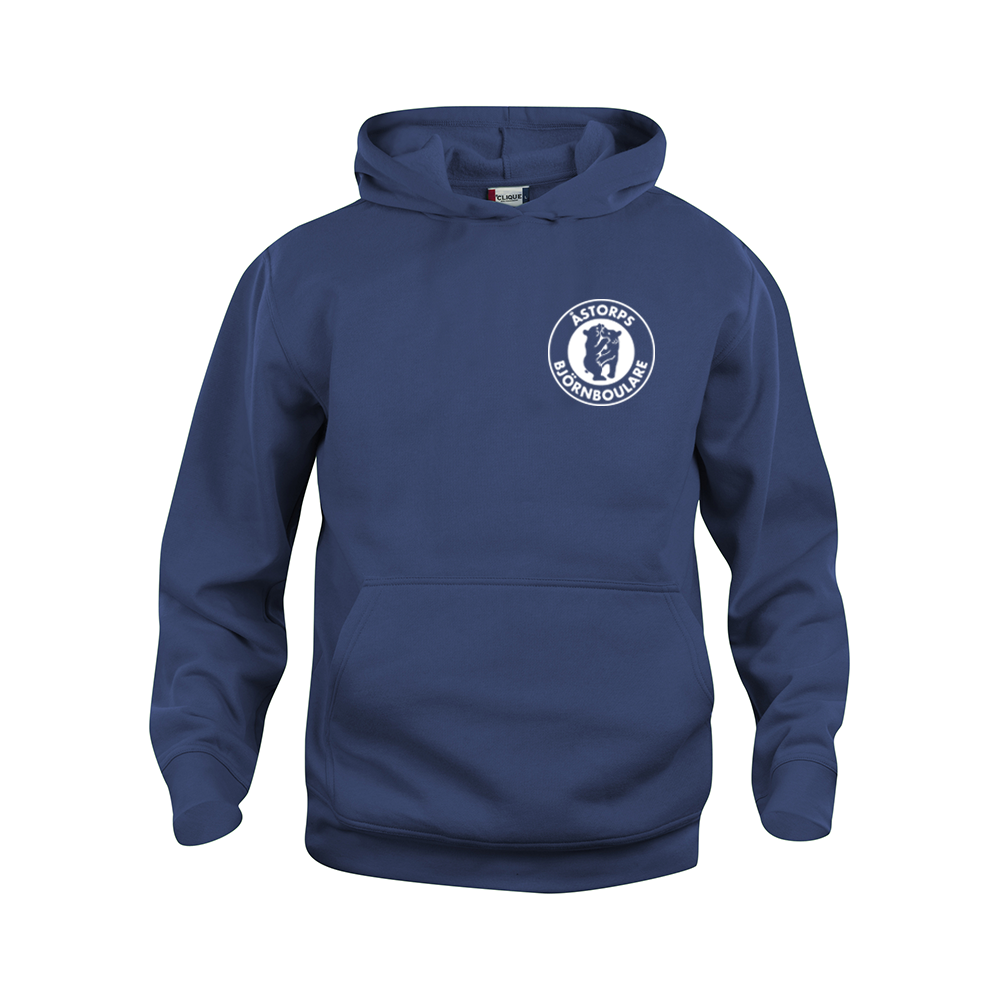Basic Hoody JR Mörk Marin
