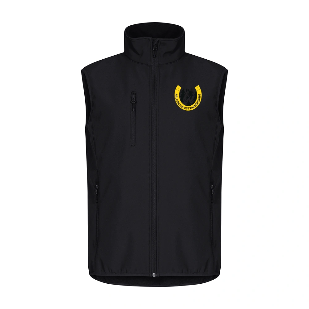 Classic Softshell Vest M Svart