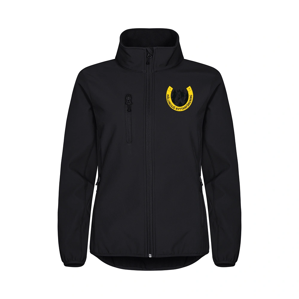 Classic Softshell Jkt W Svart