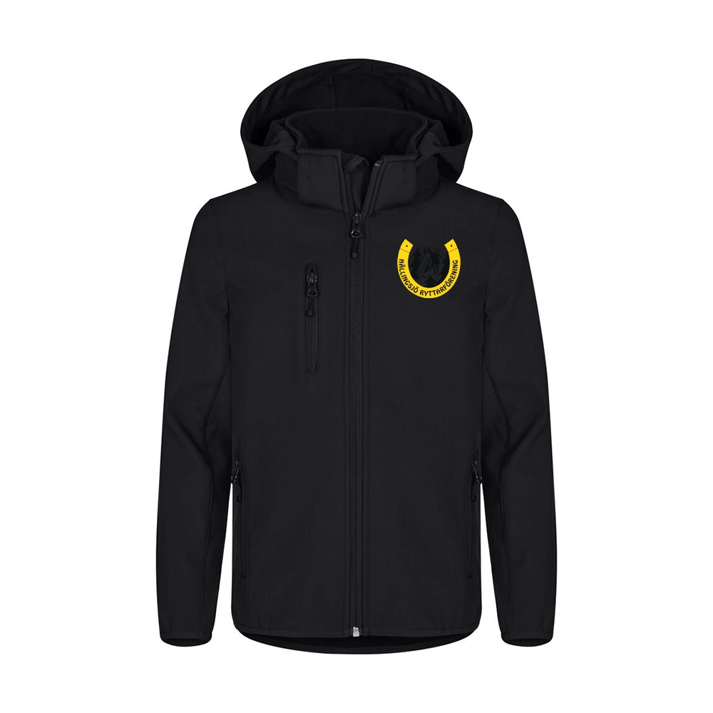 Classic Softshell Jkt Jr Svart