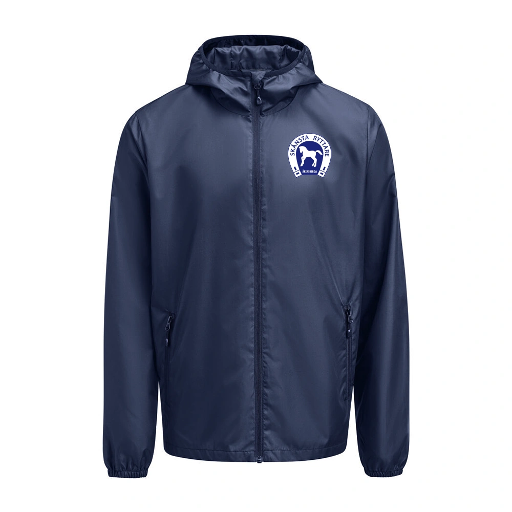 Printer Grab Lady Windbreaker Navy