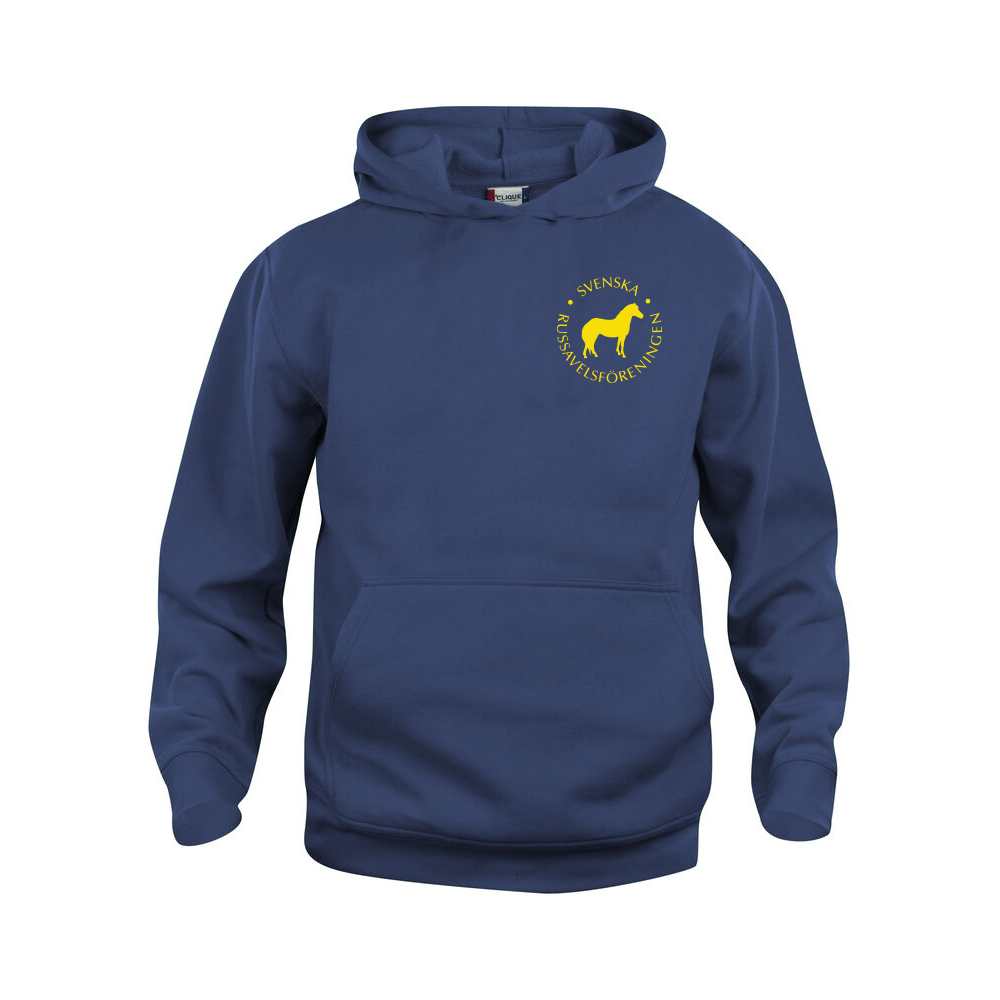 Basic Hoody JR Mörk Marin