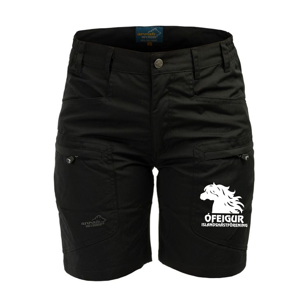 Active Stretch Shorts W Black