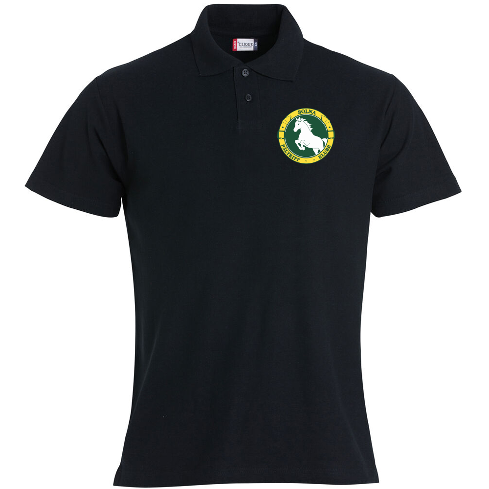 Basic Polo S/S Junior Svart