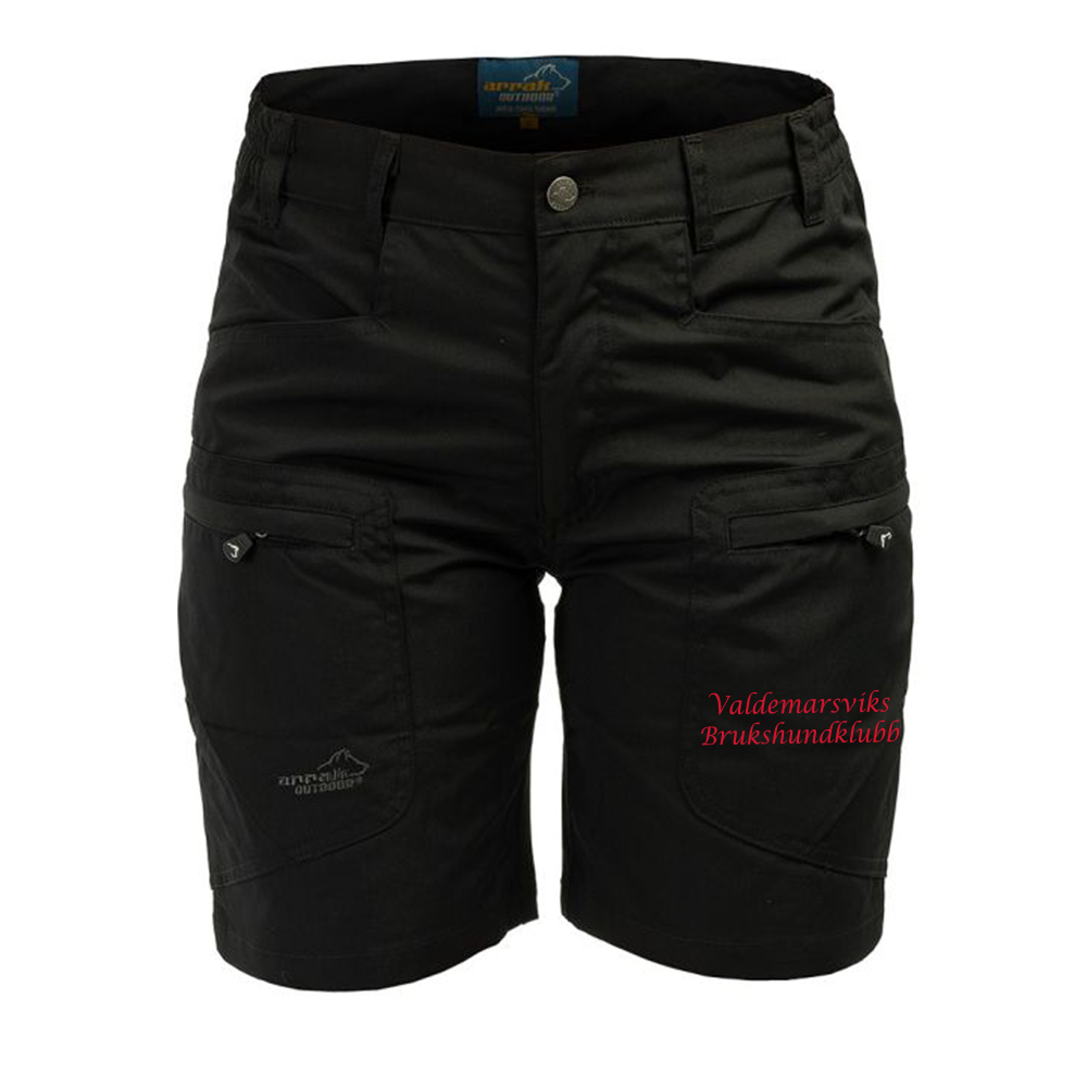 Active Stretch Shorts W Black
