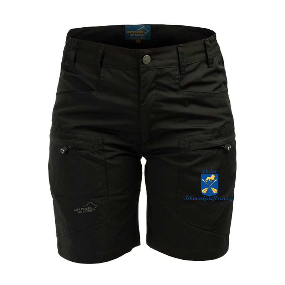 Active Stretch Shorts W Black