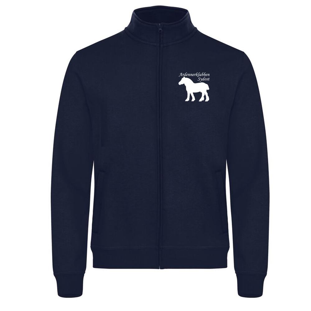 Basic Cardigan Herr Mörk Marin