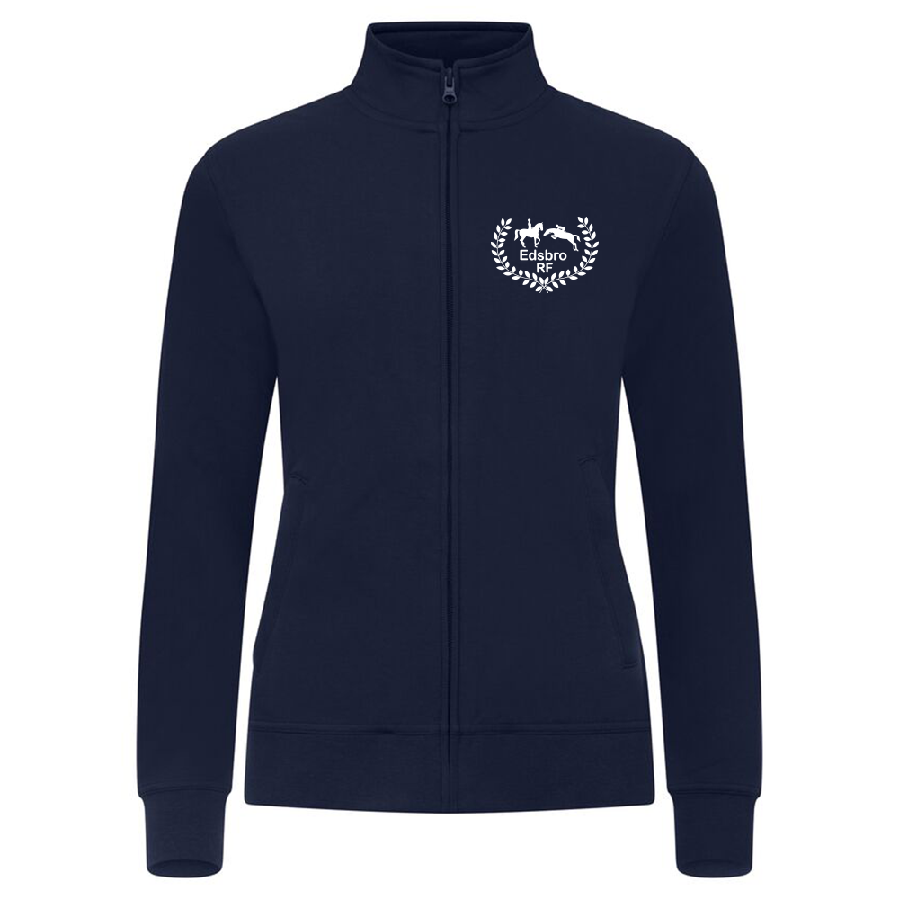 Basic Cardigan Dam Mörk Marin