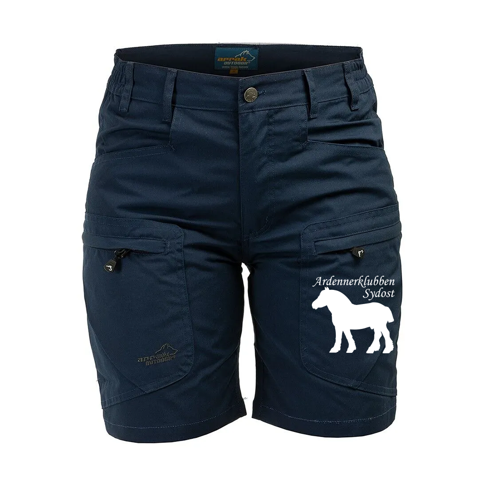 Active Stretch Shorts W Navy