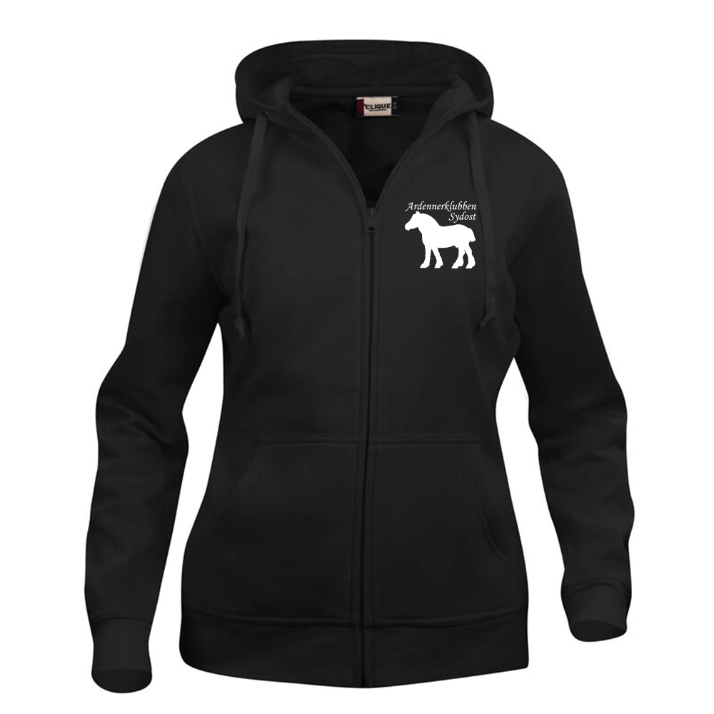 Basic Hoody FZ Dam