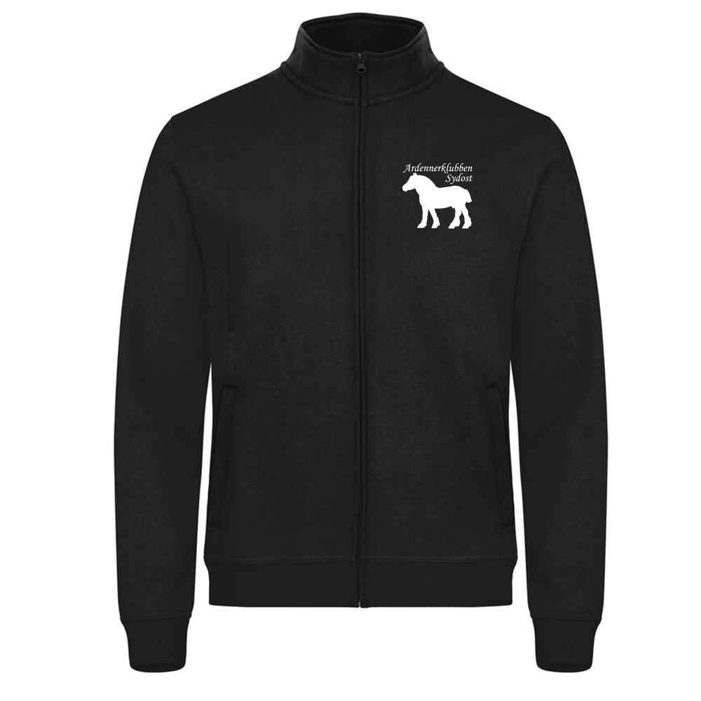 Basic Cardigan Herr Svart