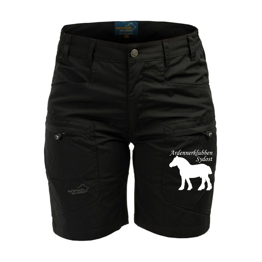 Active Stretch Shorts W Black