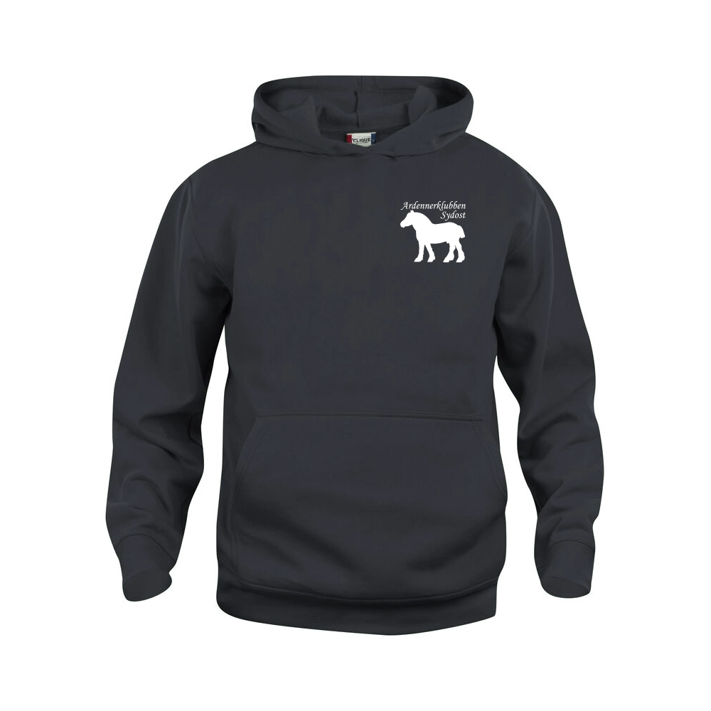 Basic Hoody JR Svart