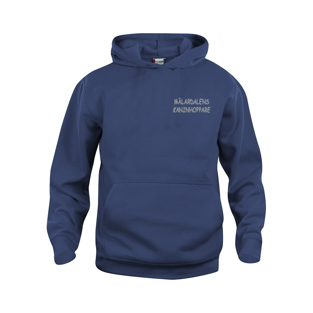 Basic Hoody JR Mörk Marin
