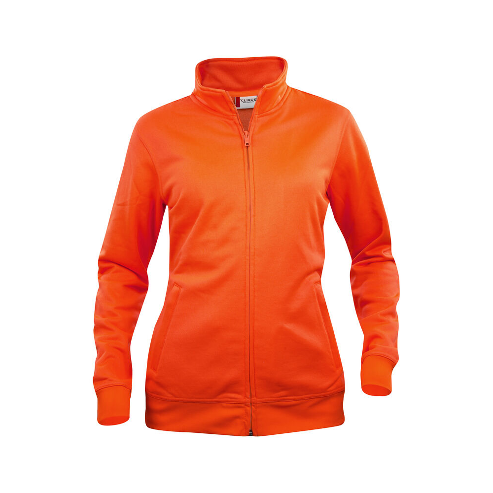 Basic Cardigan Dam Visibility Orange