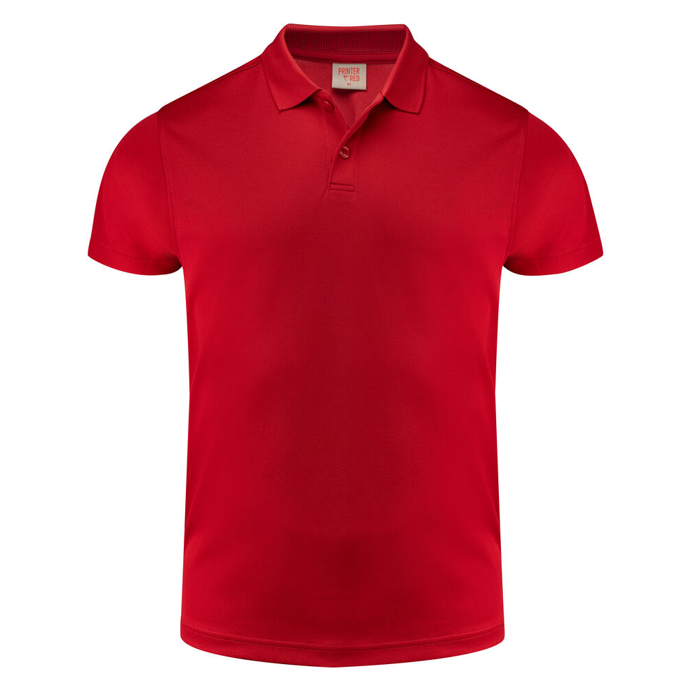 Printer Smash Polo Red