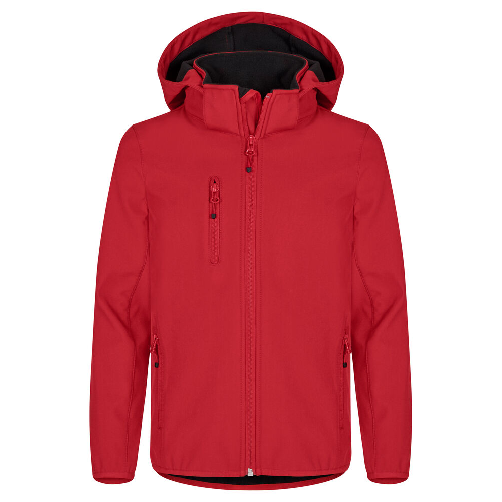 Classic Softshell Jkt Jr Röd