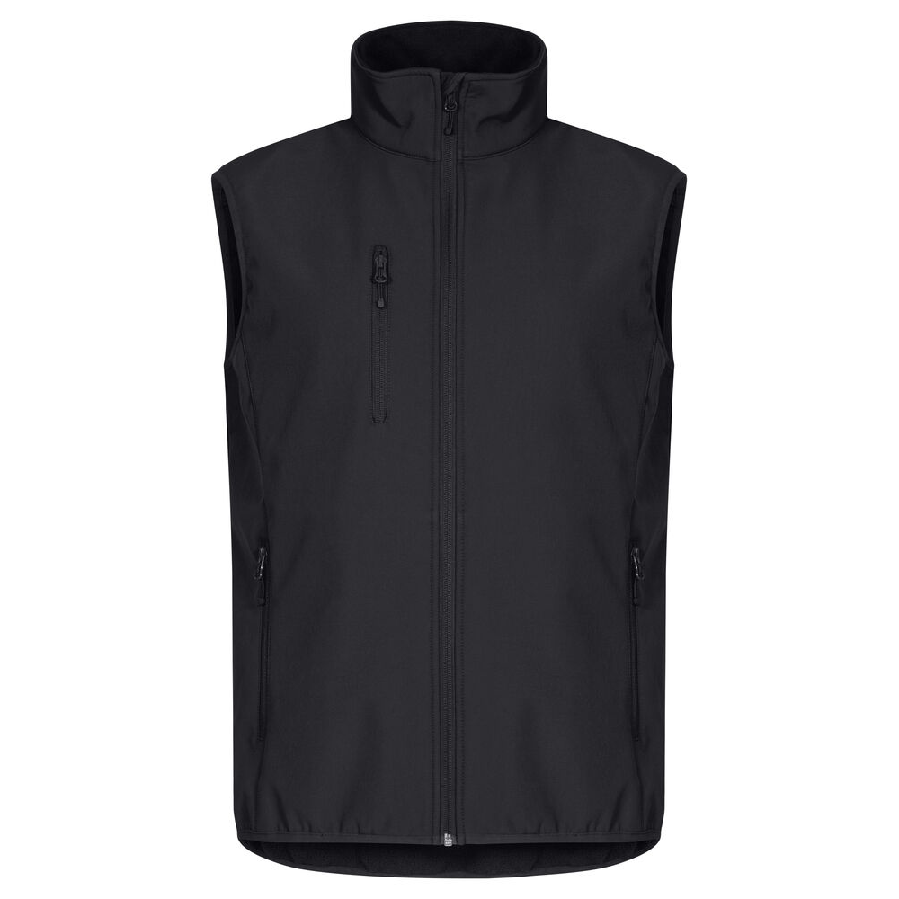 Classic Softshell Vest M Svart