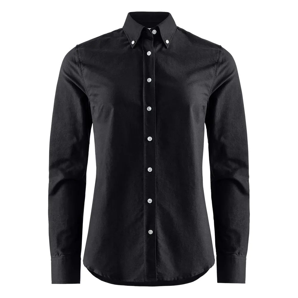 W's Porto Oxford Tailored Shirt Black