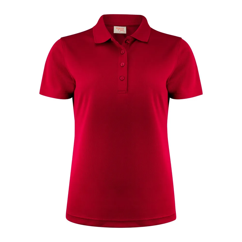 Printer Smash Lady Polo Red