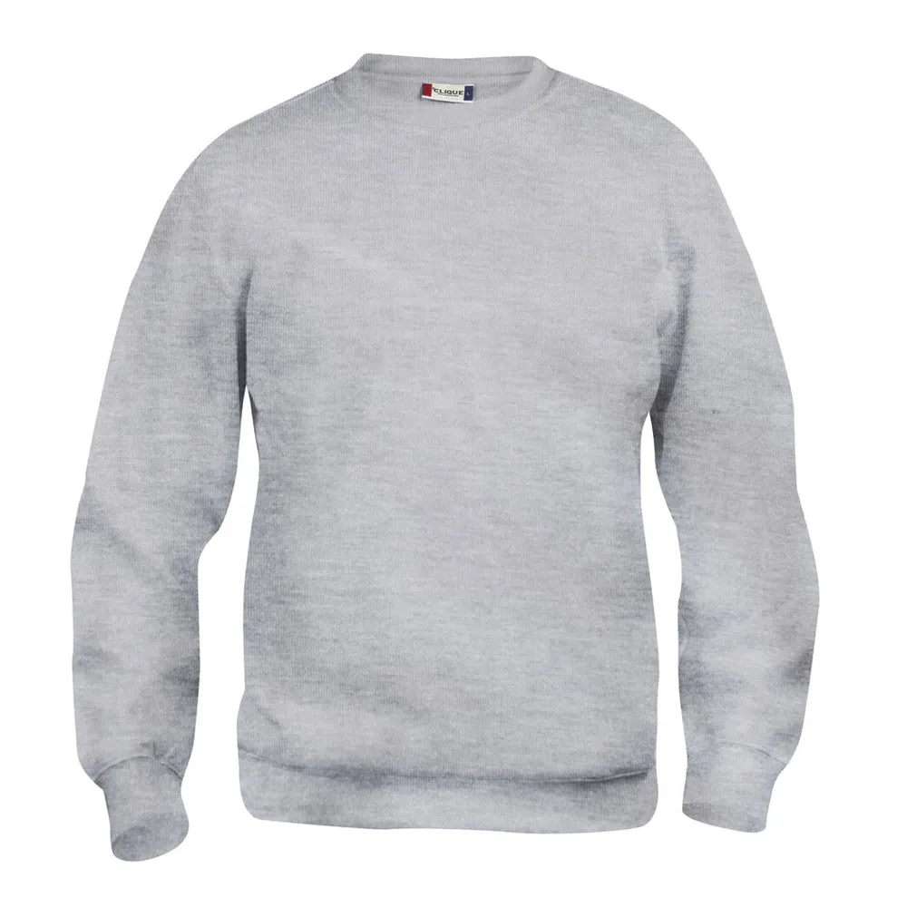 Basic Roundneck JR Gråmel