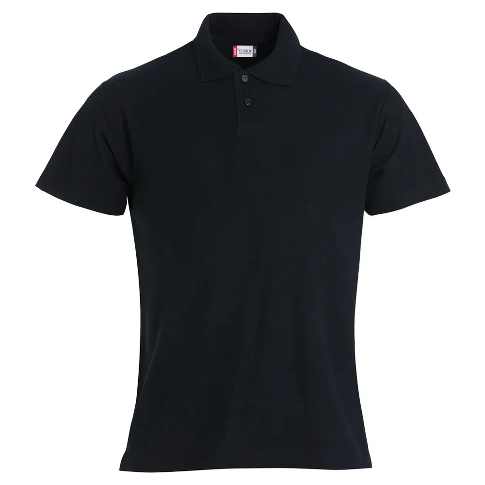 Basic Polo S/S Junior Svart