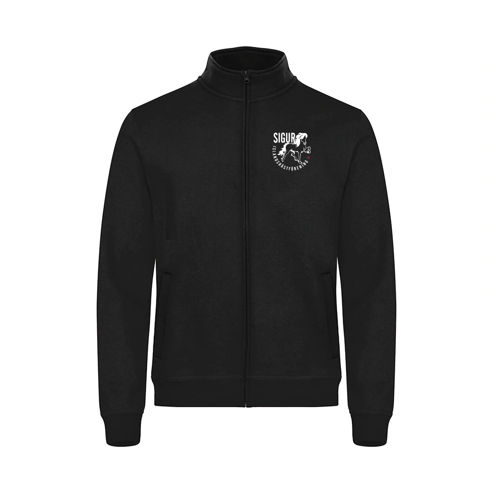 Basic Cardigan Herr Svart