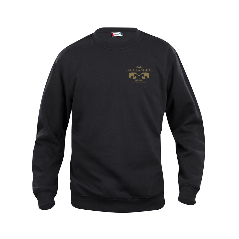 Basic Roundneck JR Svart