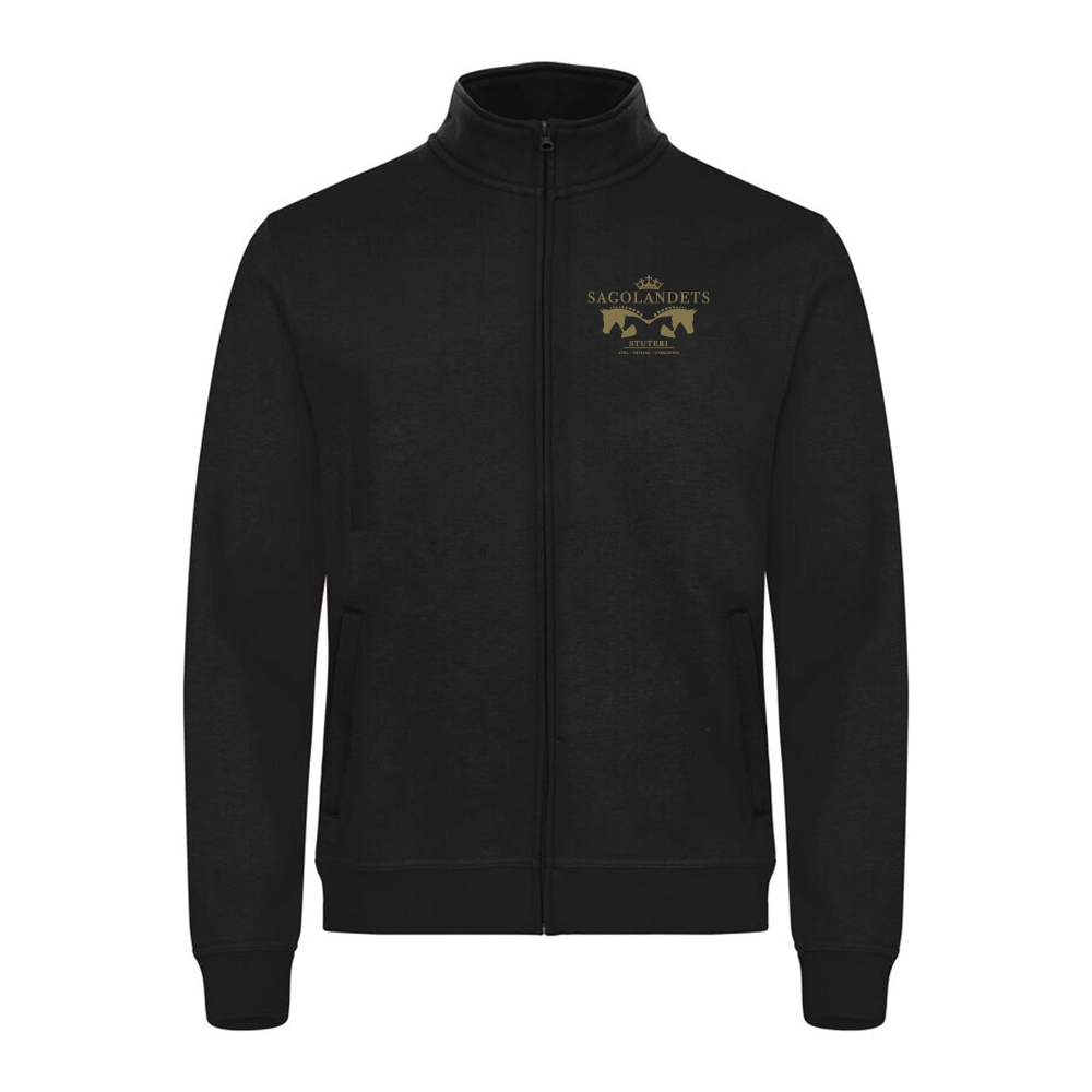 Basic Cardigan Herr Svart