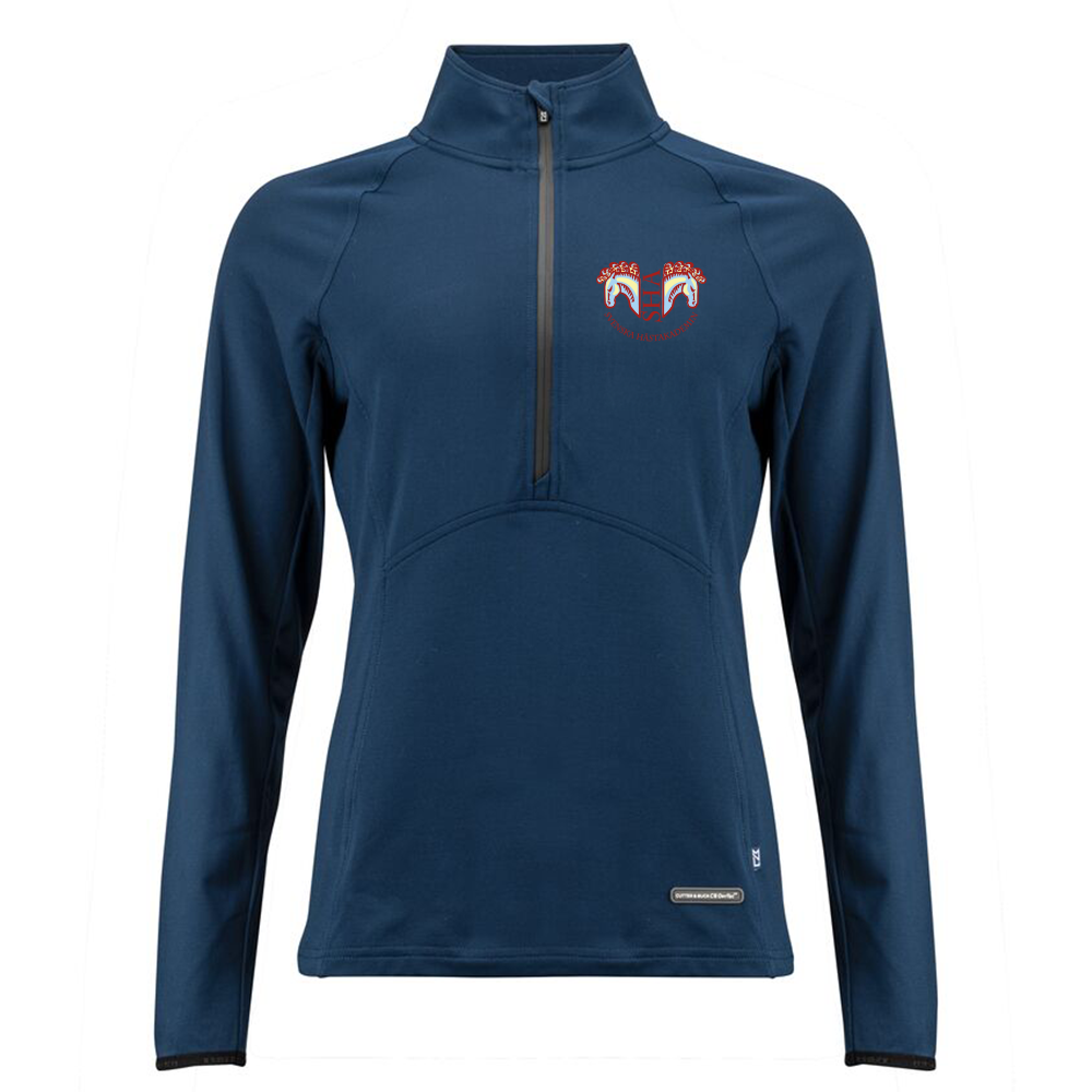 Adapt Half Zip Ladies Dark Navy