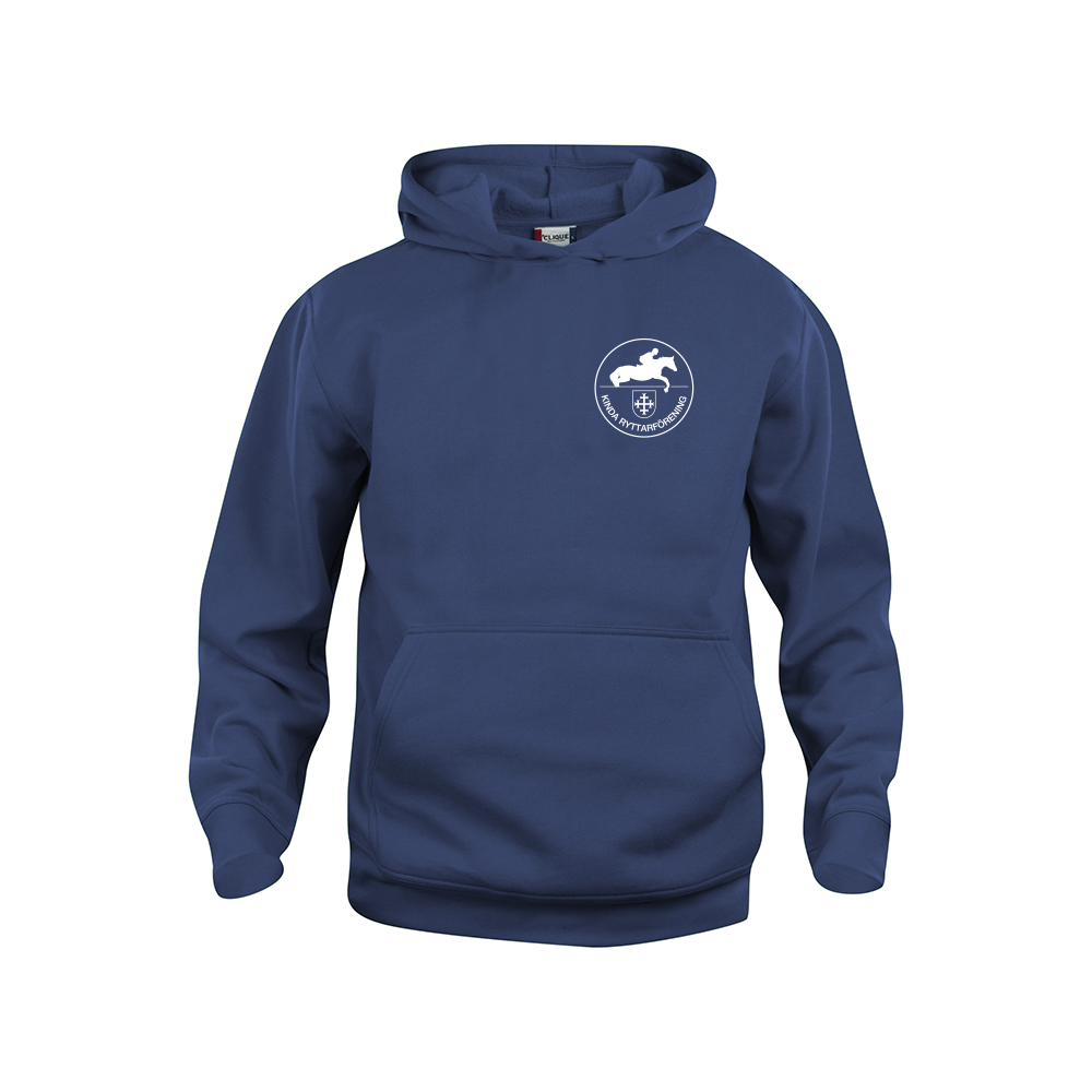 Basic Hoody JR Mörk Marin