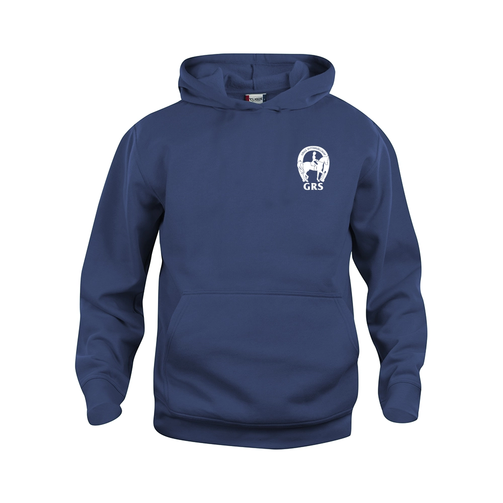 Basic Hoody JR Mörk Marin