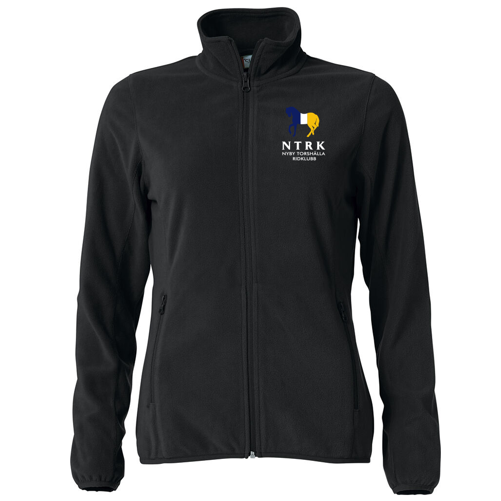 Basic Microfleecejacka Dam Svart