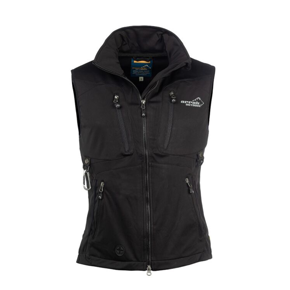 Softshellvest Acadia W Black