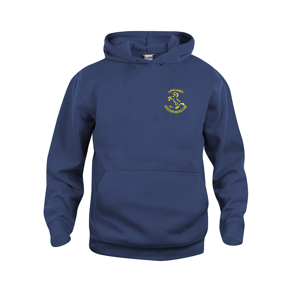 Basic Hoody JR Mörk Marin