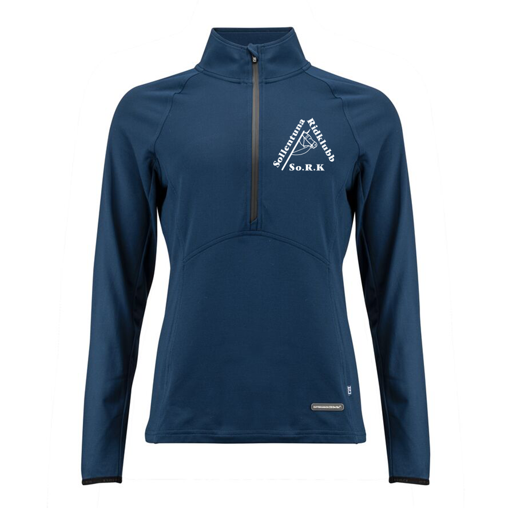 Adapt Half Zip Ladies Dark Navy