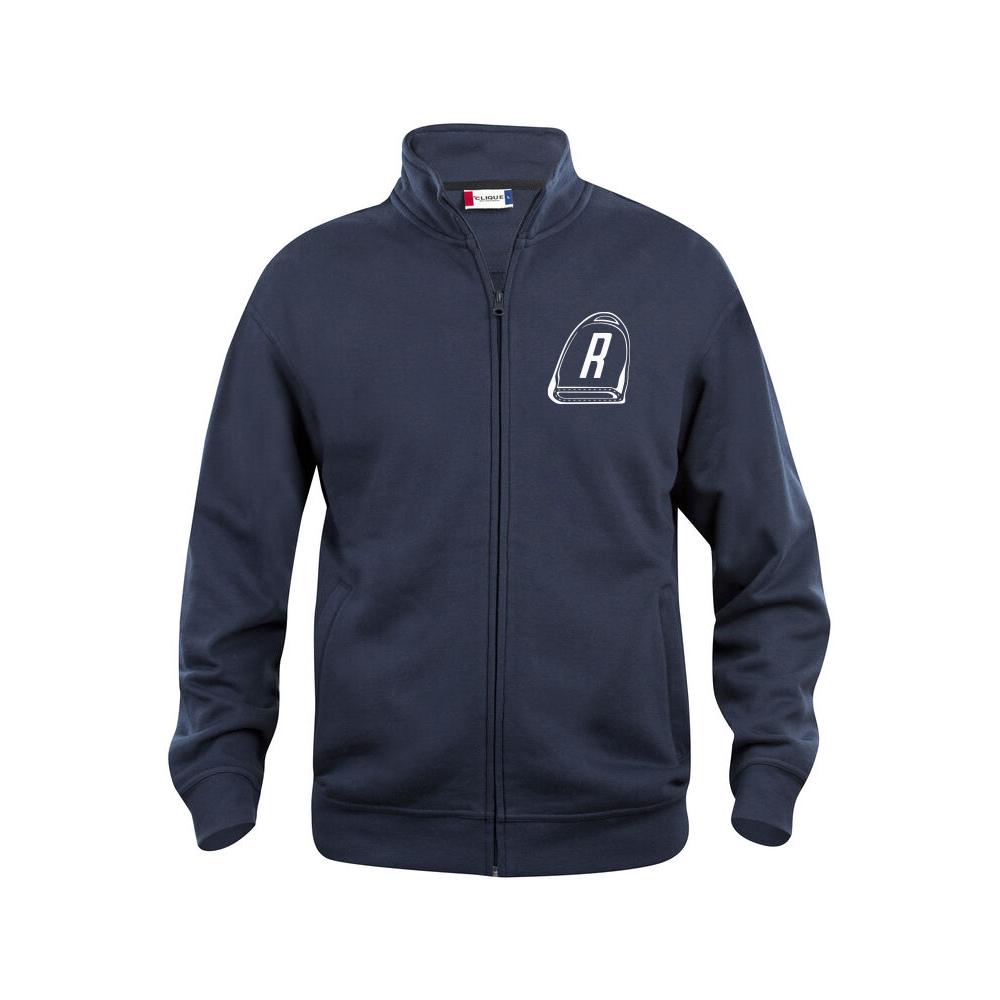 Basic Cardigan JR Mörk Marin