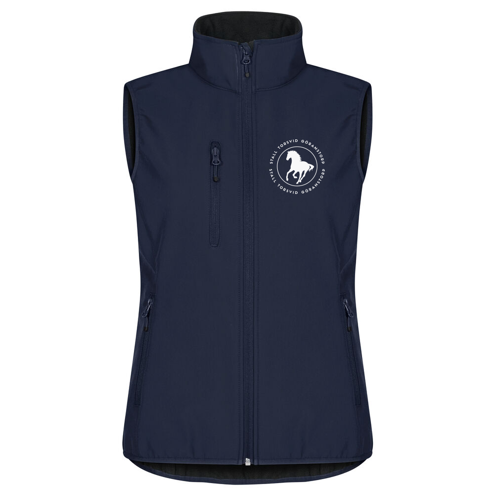 Classic Softshell Vest W M.Marin