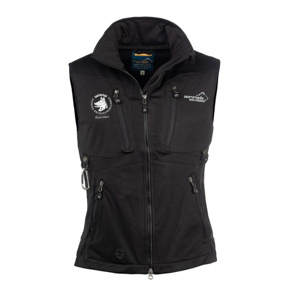 Softshellvest Acadia W Black